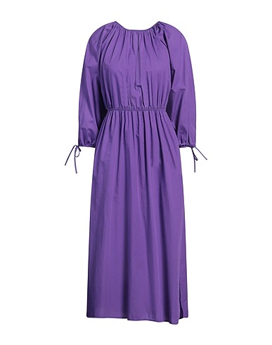 VICOLO Midi dress Purple 100% Cotton
