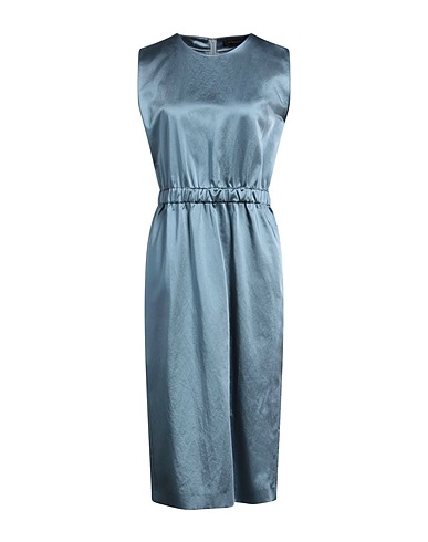 FABIANA FILIPPI Midi dress Slate blue 57% Cotton, 43% Acetate