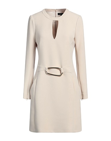 BARBARA BUI Sheath dress Beige 100% Polyester
