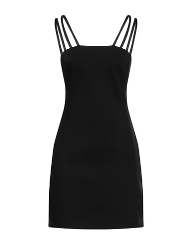 KARL LAGERFELD Sheath dress Black 60% Viscose, 35% Polyamide, 5% Elastane