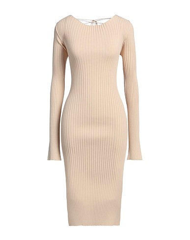 STELLA McCARTNEY Kleid für das Büro Beige 83% Viskose, 17% Polyester
