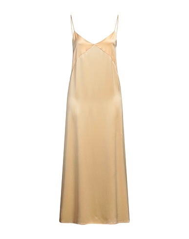 FABIANA FILIPPI Long dress Apricot 100% Silk