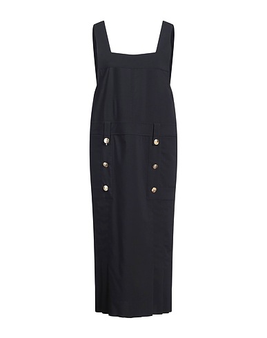 LOW CLASSIC Midi-Kleid Nachtblau 65% Polyester, 30% Rayon, 5% Polyurethan
