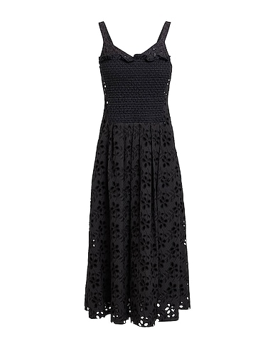MARINA MOSCONE Midi dress Black 100% Cotton