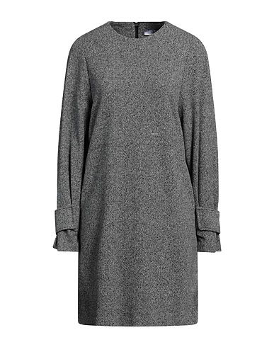EMMA & GAIA Short dress Black 57% Polyester, 43% Cotton