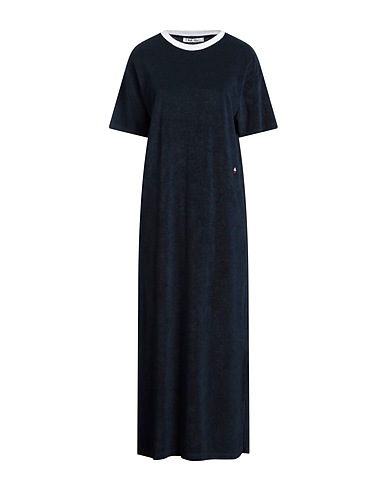 RAFF COLLECTIVE Vestido largo Azul noche 85% Algodón orgánico, 15% Poliéster
