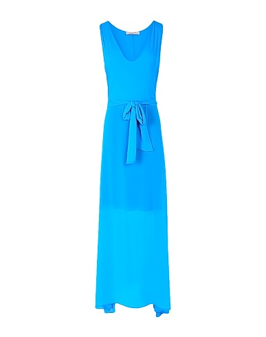 MARKUP Vestito lungo Azzurro 100% Poliestere