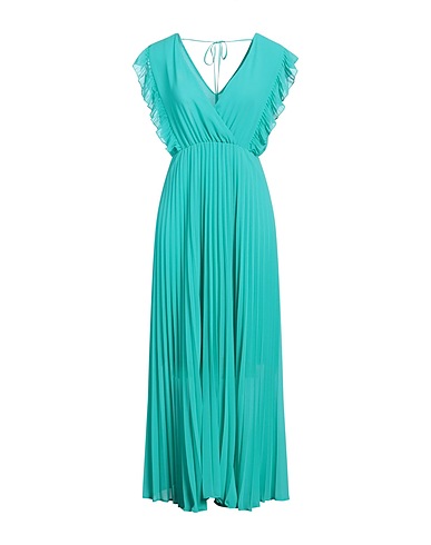 I BLUES Vestito midi Verde 100% Poliestere