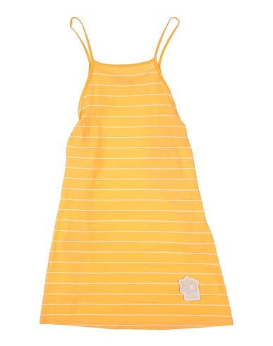 ATLANTIC STARS Dress Orange 94% Cotton, 6% Elastane