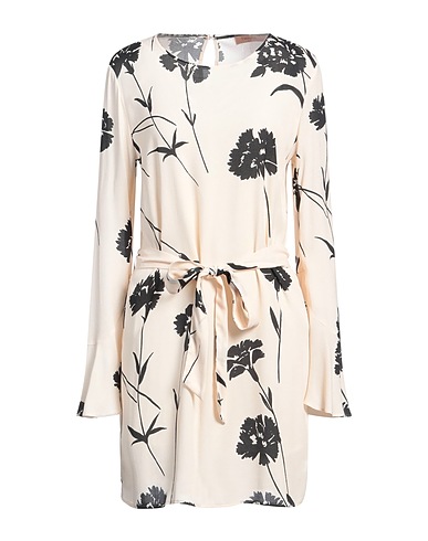 TWINSET Short dress Cream 100% Viscose