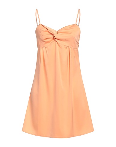 LILI SIDONIO by MOLLY BRACKEN Short dress Apricot 98% Polyester, 2% Elastane