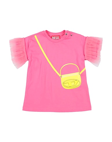 DIESEL Baby dress Fuchsia 100% Cotton, Polyester