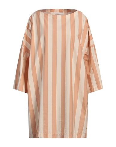 LIVIANA CONTI Short dress Beige 68% Cotton, 28% Polyamide, 4% Elastane