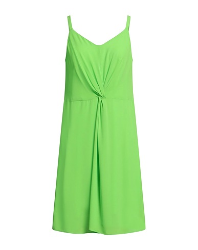 SENSO by ATMOSFASHION Midi dress Lime green 100% Polyester
