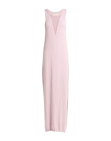 CESAR CASIER Long dress Antique rose 45% Cotton, 30% Linen, 25% Polyester