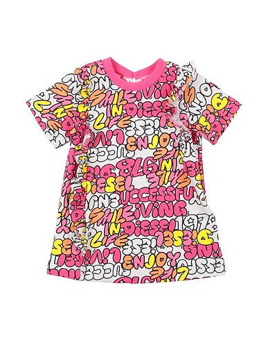 DIESEL Vestido para bebé  Fuchsia 100% Cotton