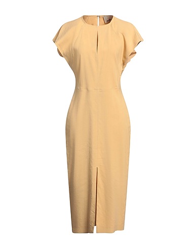 ISABEL MARANT Midi dress Sand 58% Hemp, 39% Viscose, 3% Elastane