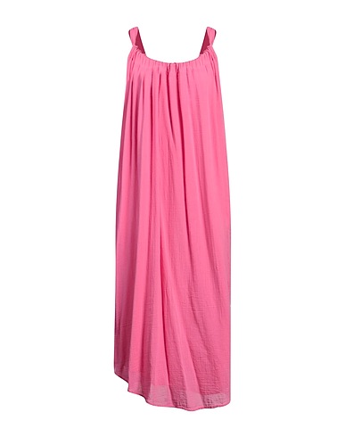 VELVET by GRAHAM & SPENCER Midi dress Fuchsia 100% Cotton