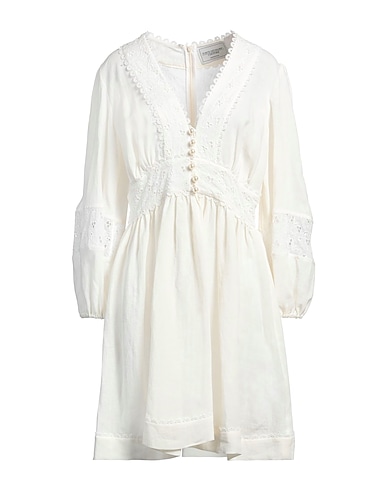 FORTE DEI MARMI COUTURE Short dress 55% Viscose, 45% Linen