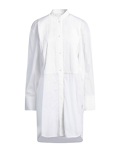ISABEL MARANT Shirt dress White 100% Cotton