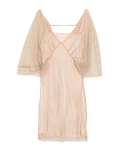 NO SECRETS Sheath dress Sand 100% Polyamide