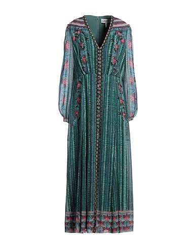 SALONI Long dress 100% Silk