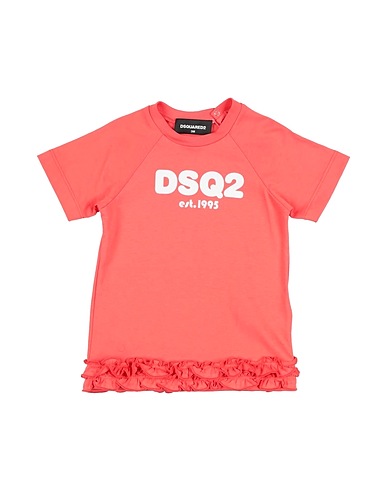 DSQUARED2 Baby dress Coral 100% Cotton