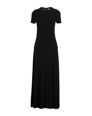 TOTEME Robe longue NERO 96% Viscose, 4% Élasthanne