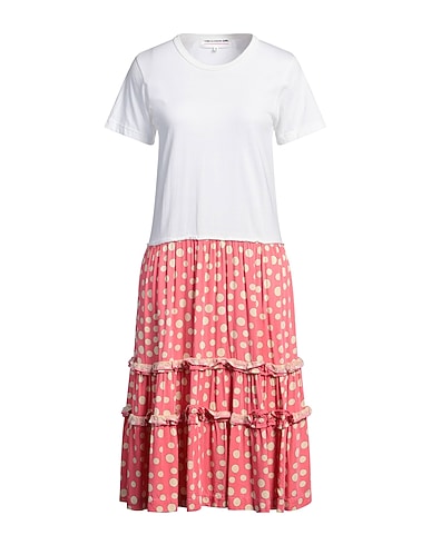 COMME des GARÇONS Midi dress Pink 100% Cotton, Rayon