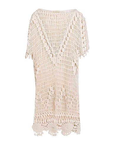 MES DEMOISELLES Midi dress Ivory 100% Cotton