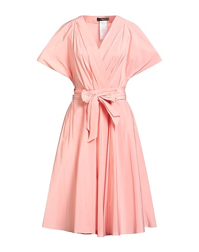WEEKEND MAX MARA Midi dress Pink 56% Polyester, 44% Cotton