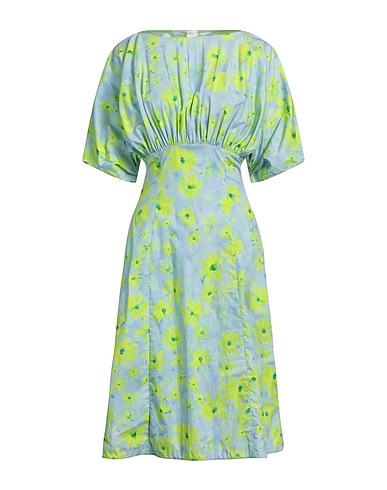 MARNI Midi dress Light green 100% Cotton