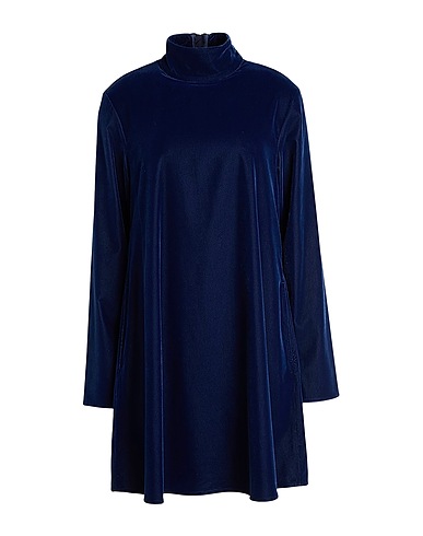 MAX&Co. Short dress VALDA
 Navy blue 97% Polyester, 3% Elastane