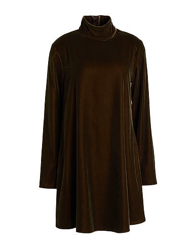 MAX&Co. Short dress VALDA
 Military green 97% Polyester, 3% Elastane