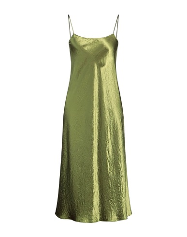VINCE. Midi dress Green 100% Naia™ Acetate