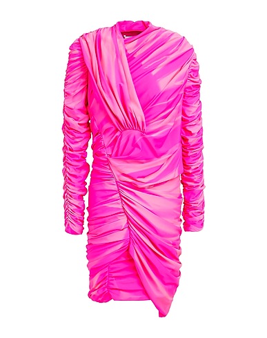 AZ FACTORY Sheath dress Fuchsia 80% Polyamide, 20% Elastane