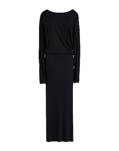 KHAITE Long dress Black 100% Viscose