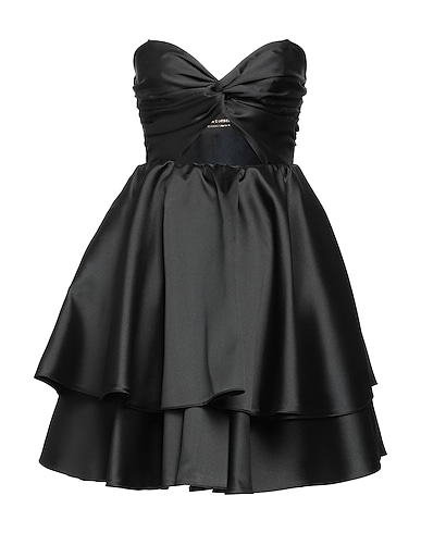 SIMONA CORSELLINI Short dress Black 100% Polyester
