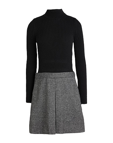 MAX&Co. Short dress ALBORE
 Black 67% Wool, 30% Polyamide, 3% Other Fibres