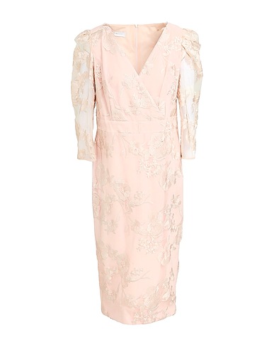 CARLA RUIZ Midi dress Blush 100% Polyester