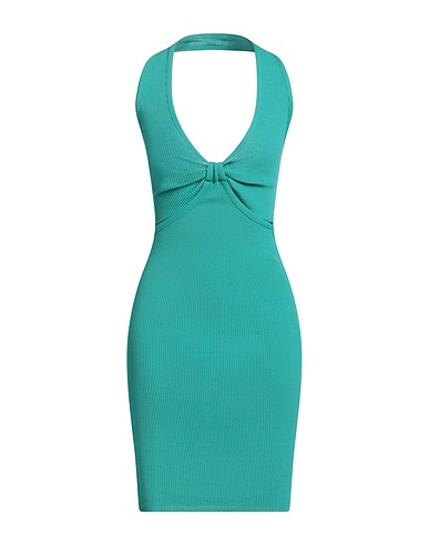 SOUVENIR Midi dress Light green 65% Viscose, 35% Polyamide