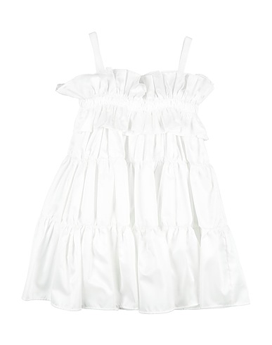 FUN & FUN Dress White 100% Polyester
