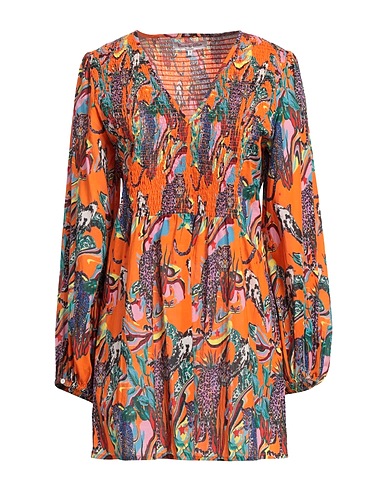 CONNOR & BLAKE Short dress Orange 100% Cotton