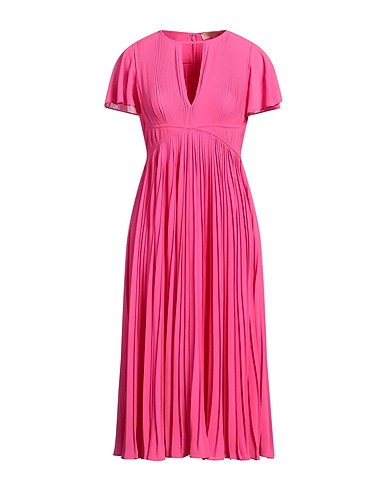 MICHAEL MICHAEL KORS Midi-Kleid Fuchsia 55% Recyceltes Polyester, 45% Polyester