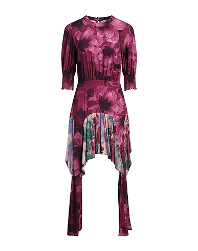 MAR DE MARGARITAS Short dress Garnet 100% Viscose