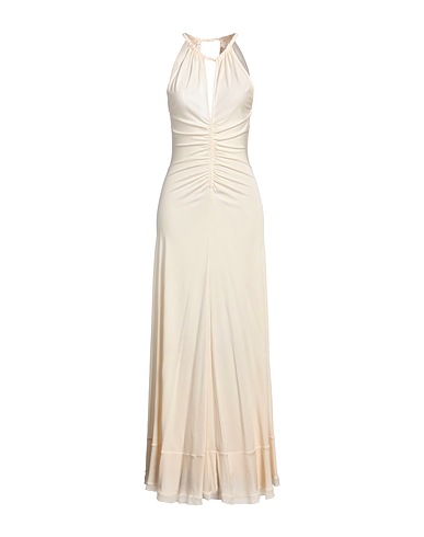 TWINSET Vestito lungo Panna 100% Viscosa