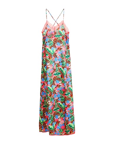 CONNOR & BLAKE Long dress Coral 100% Polyester