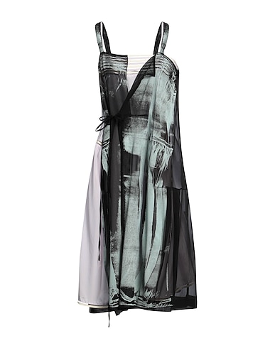 MAISON MARGIELA Midi dress 100% Silk