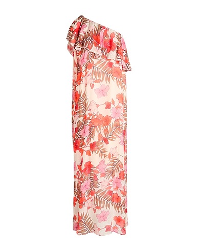 THE ABITO Milano Long dress Ivory 100% Viscose