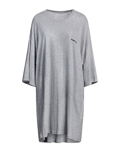 DSQUARED2 Short dress Light grey 88% Cotton, 12% Viscose